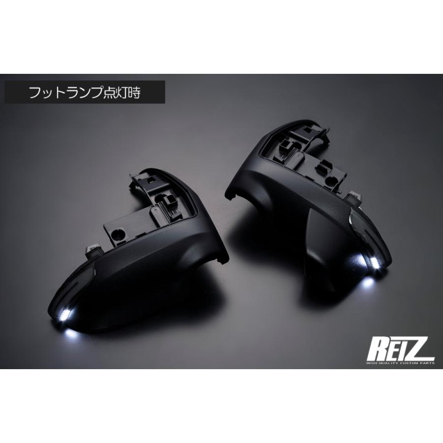 オープニングライト機能搭載 流星Ver.4] LEDウインカーミラーレンズ