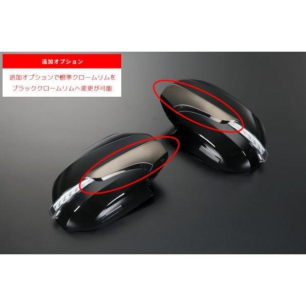 レヴィーア(Revier) 流星バージョン LEDウインカードアミラーカバー