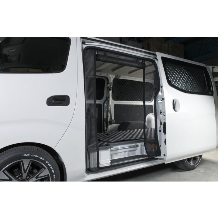 日産キャラバン用　防虫ネット　スライドドア・リアゲート用（3枚セット） リムコーポレーション(RIM)防虫ネットスライドドア NV350キャラバン