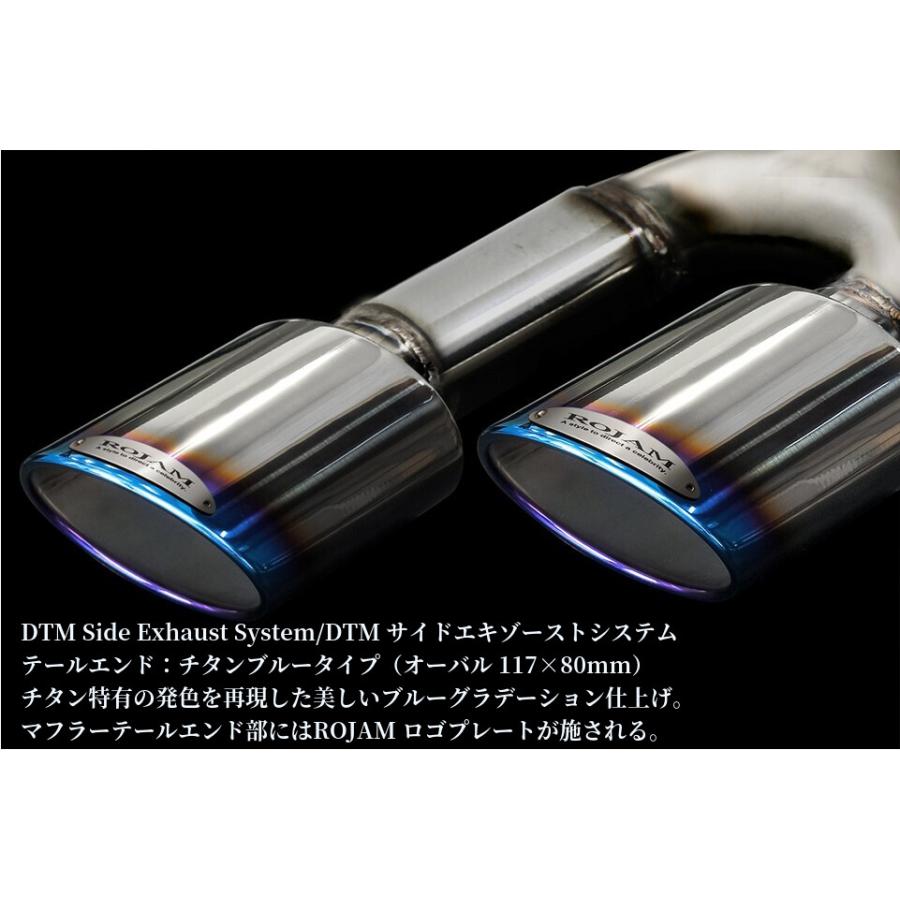 レクサスLX600 DTMサイドエキゾーストシステム［ミラーフィニッシュ