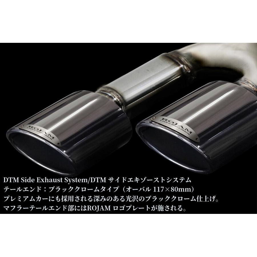 レクサスLX600 DTMサイドエキゾーストシステム［ミラーフィニッシュ