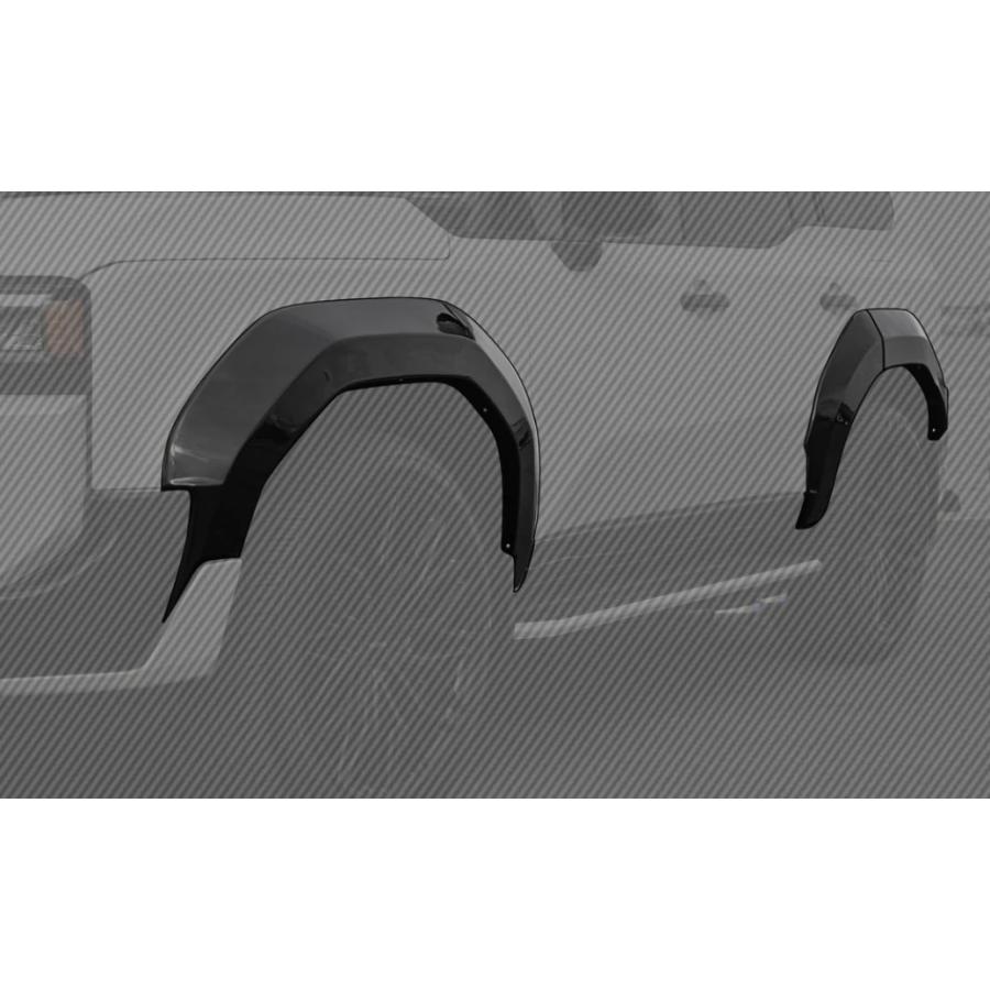 250系ランドクルーザー オーバーフェンダーキット未塗装【ロジャム