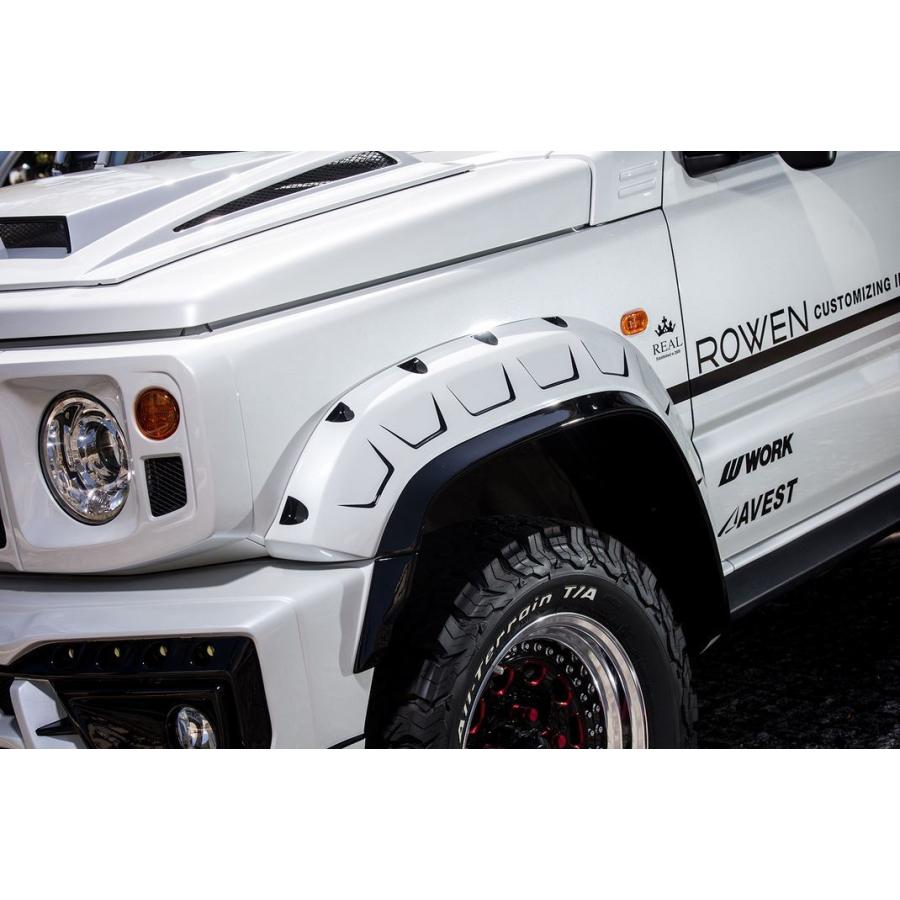 ROWEN(ロエン/トミーカイラ) ジムニーシエラJB74W オーバーフェンダー