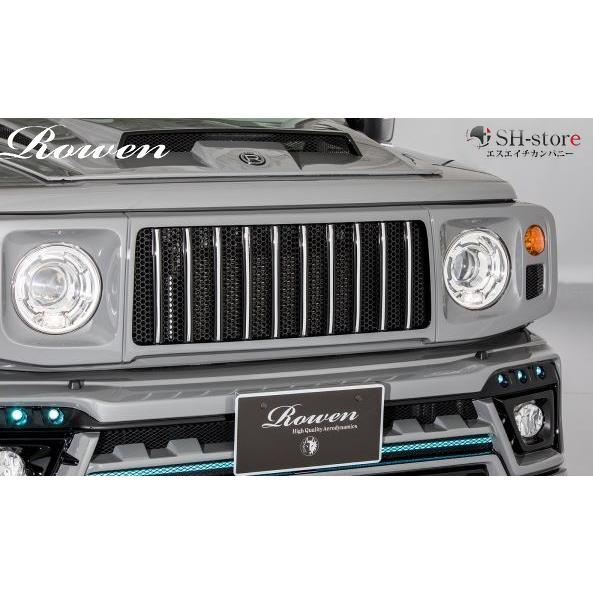 ROWEN(ロエン/トミーカイラ) ジムニーJB64W フロントグリル【未 ROWEN(ロエン/トミーカイラ) ジムニーJB64W フロントグリル【未