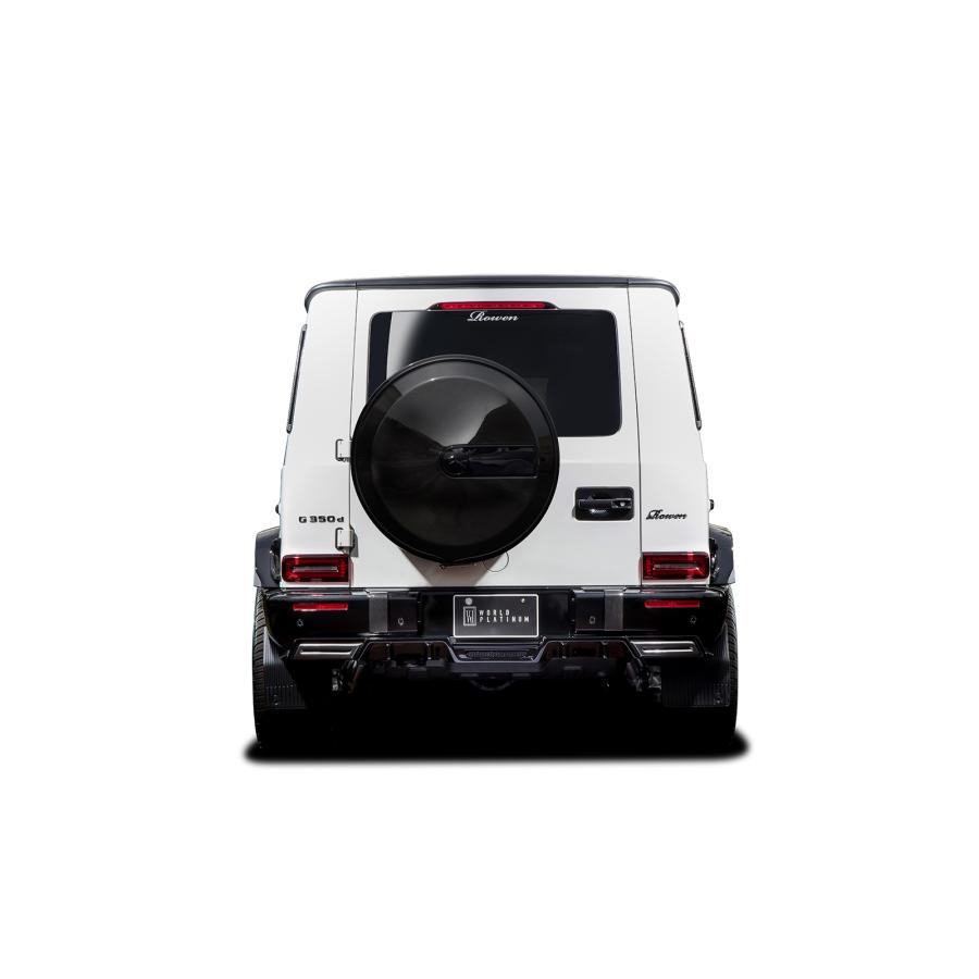 現行 Gクラス 純正 スペアタイヤ カバー ホワイト ベンツ W463A Mercedes-Benz（メルセデス・ベンツ） 純正 スペアタイヤカバー G