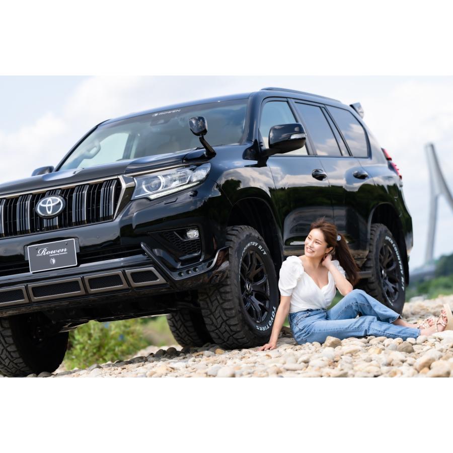 150系ランドクルーザープラド後期 エレクトロニクスリアウイングタイプ