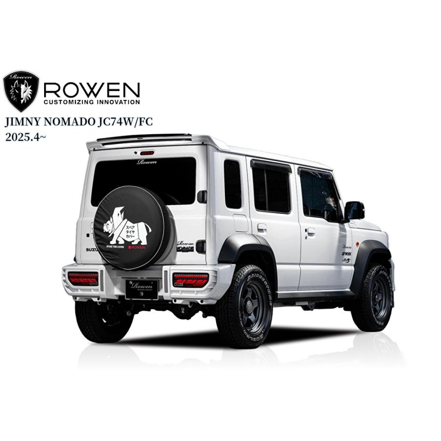 ジムニーノマドJC74W フロントグリル【塗装済み/未塗装】ロエン(ROWEN