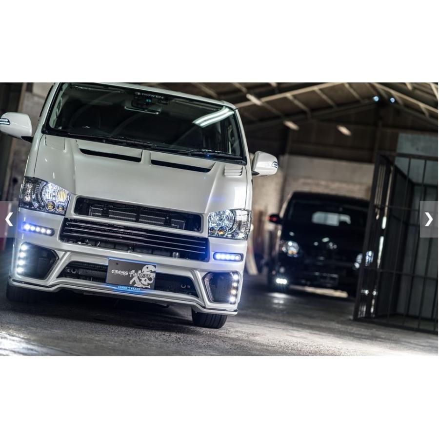 じーま　ロエン　フロントバンパー ROWEN(ロエン/トミーカイラ) フロントバンパーwith LED SPOTLAMP 未