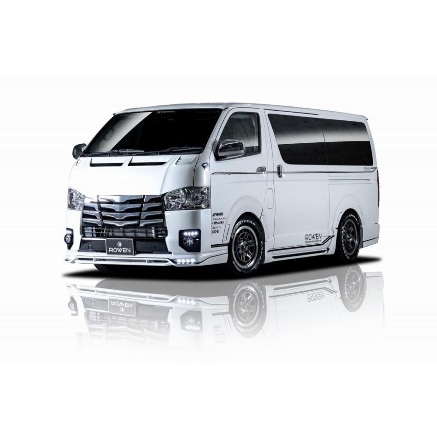 200系ハイエース　ローウェン ハイエース4型以降(標準ボディ)用フロントバンパー ROWEN(ロェン