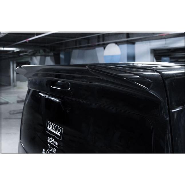 トキ69 ハイエースワイド S.A.Dリアルーフスポイラー未塗装品 SADカスタム(SAD-CUSTOM) New AGENTタイプ4 200系ハイエースワイド