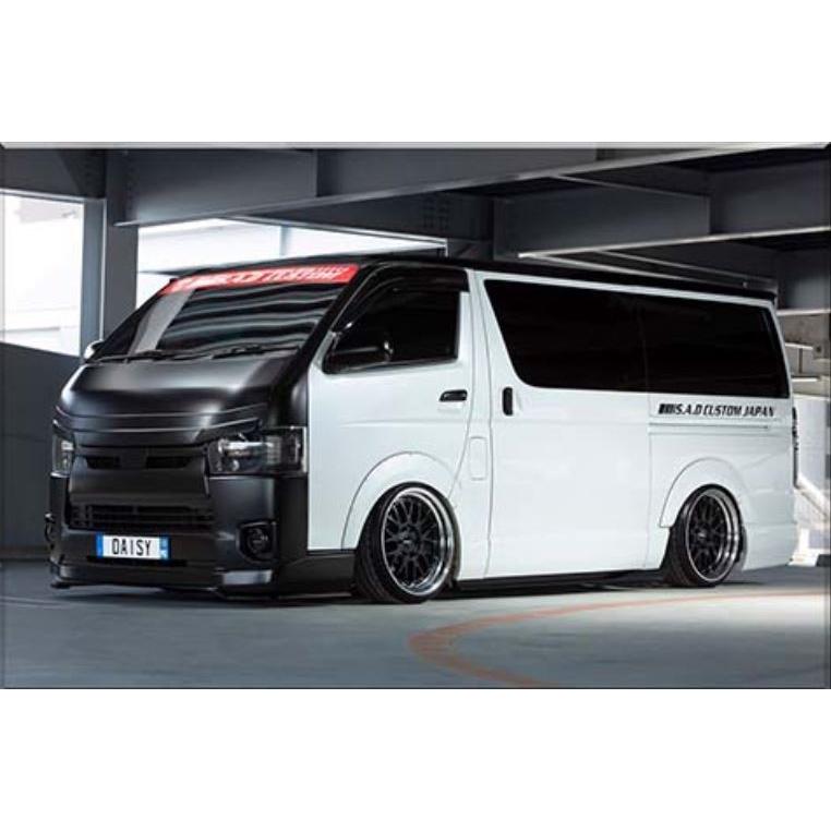 ｓａｄカスタム Sad Custom ｄａｉｓｙタイプ4 0系ハイエース 標準ボディ フリップスポイラー未塗装 Sad 9803 エスエイチカンパニー 通販 Yahoo ショッピング