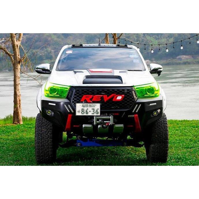 ハイラックス　ヘッドライトカバー　GUN-125 後期型用 GW限定価格》トヨタ ハイラックス gun125 後期 Z ヘッドライト