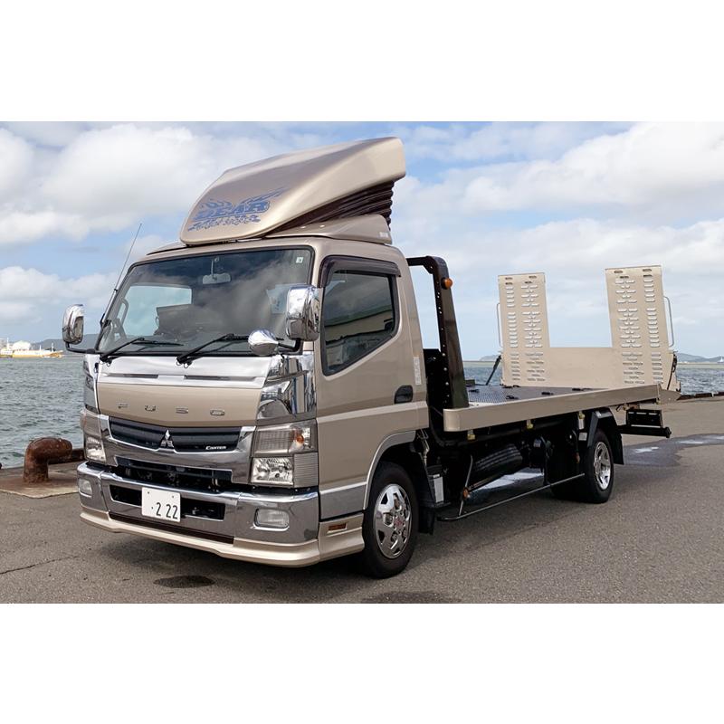 ZOOMブルーテックキャンターワイドキャブ用 ステップカバー単品【2010