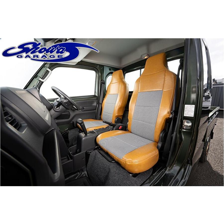 スーパーキャリイDA16T【イエローオーカー×チェック I00247】オールド