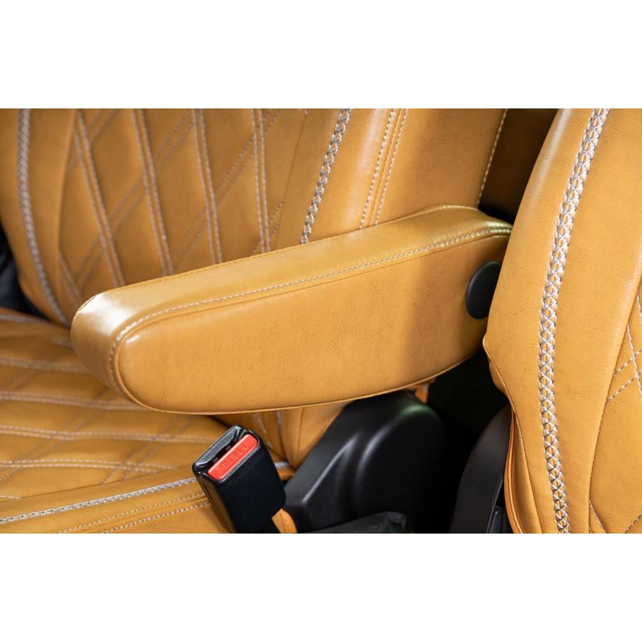 MR52S/MR92Sハスラー専用 オールドシリーズシートカバー【イエロー