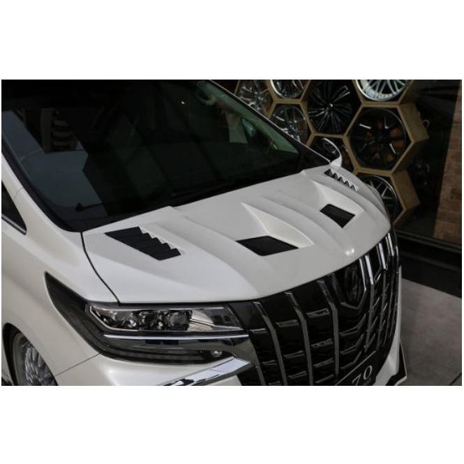 シックスセンス(SIXTH SENSE) エアロボンネットFRP未塗装 30系