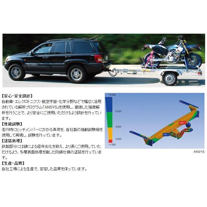 SUNTREXヒッチメンバー タグマスター 200系ハイエースバン標準・ロング スタンダード(スチール製) 牽引クラスC TM109140|sh-store|02