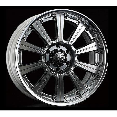 ピュアスピリッツ サフォークＸＣ チタングラデーション 20インチ 【厳選輸入225/35R20タイヤセット】 200系ハイエースに最適〈タイヤ銘柄選べます！〉