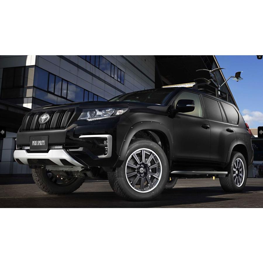 ピュアスピリッツ サフォークＸＣ チタングラデーション 20インチ 【厳選輸入225/35R20タイヤセット】 200系ハイエースに最適〈タイヤ銘柄選べます！〉の画像