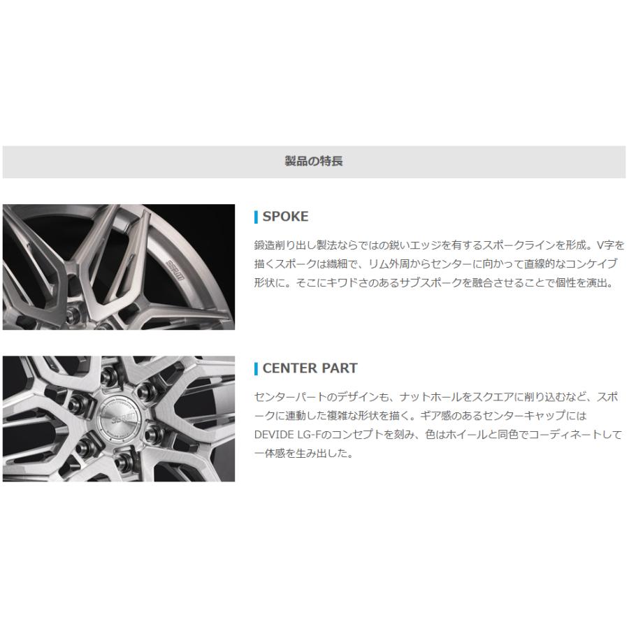 300系ランドクルーザー/LX600 SSR DEVIDE LG-F ディバイドエルジーエフ