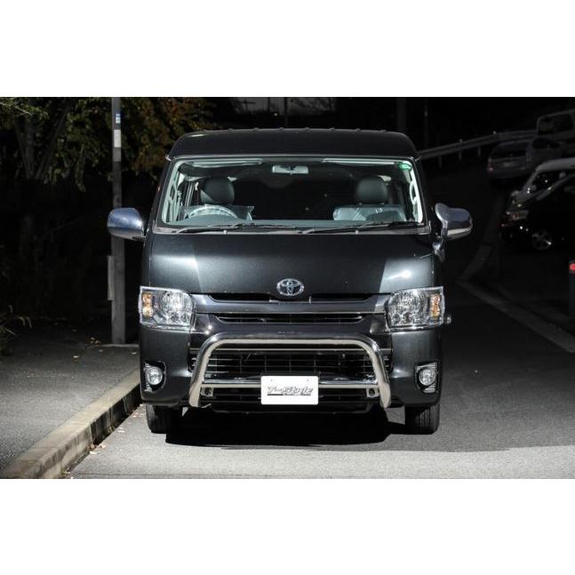 T-STYLE　ハイエース　バンパーガード(標準用) ブラック TSDスタイリング バンパーガード（ワイド用） マットブラック 200系