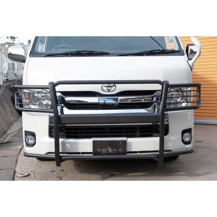 TSDスタイリング グリルガード（WIDE用） ブラック 200系ハイエース