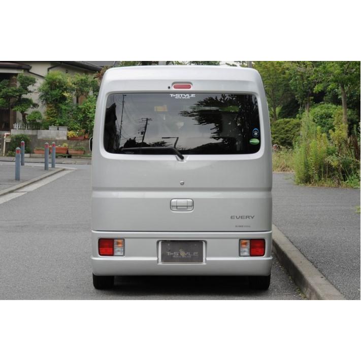 TSDスタイル(T-STYLE) BUBRYリアハーフスポイラー未塗装 エブリィバン