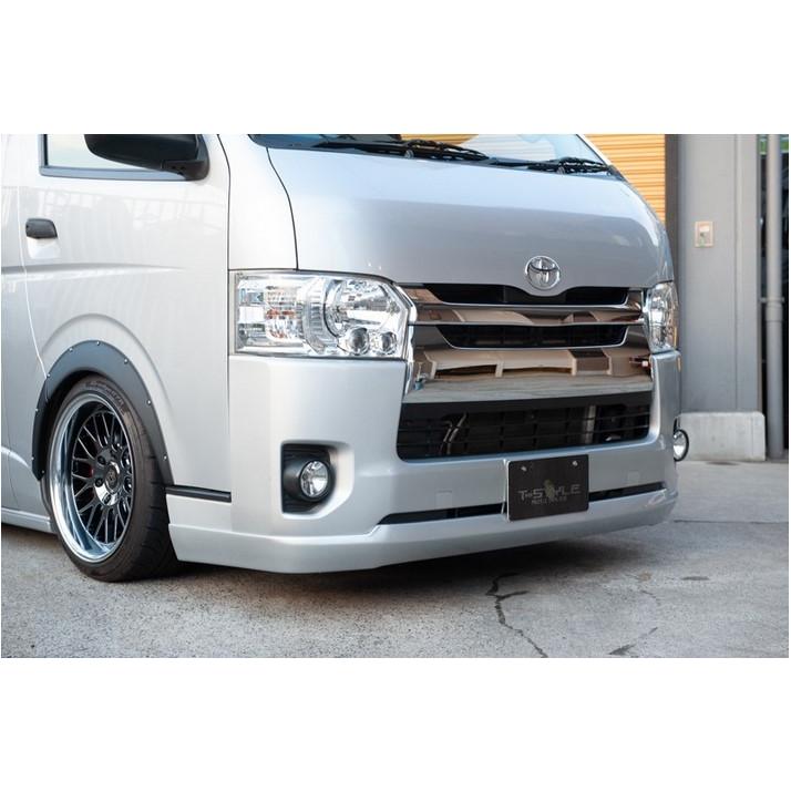 TSDスタイル フロントスポイラー【タイプ2】 未塗装 200系 TSDスタイル フロントスポイラー【タイプ2】 未塗装 200系