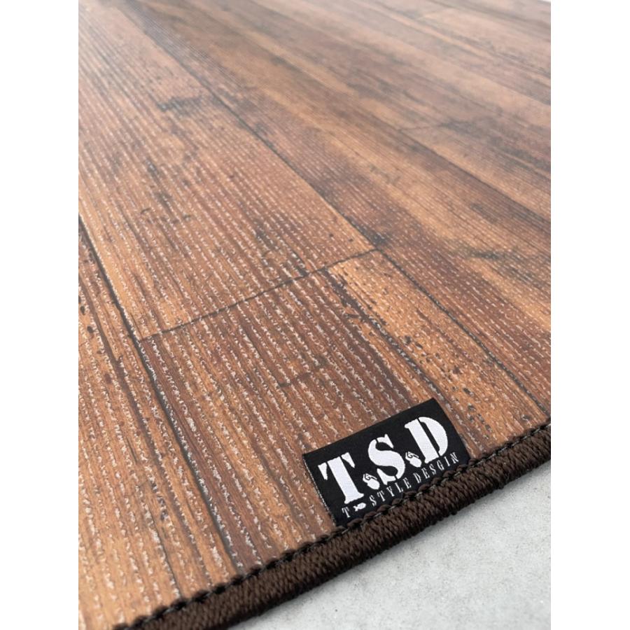 160系プロボックス ウッドフロアマット1台分フロント+リアセット