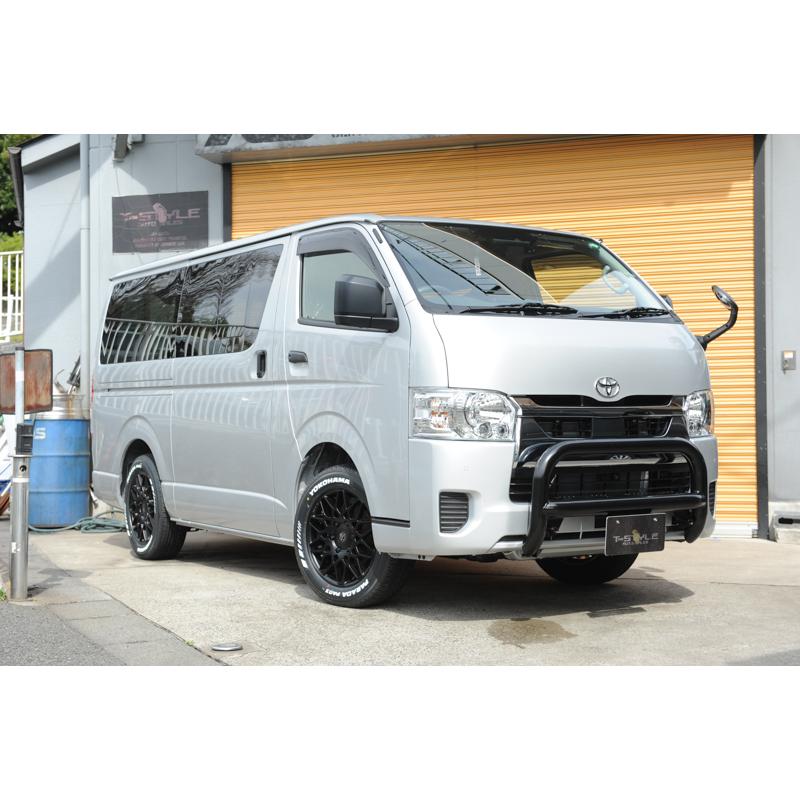 200系ハイエース標準ナローボディ専用 バンパーガードタイプ2マット