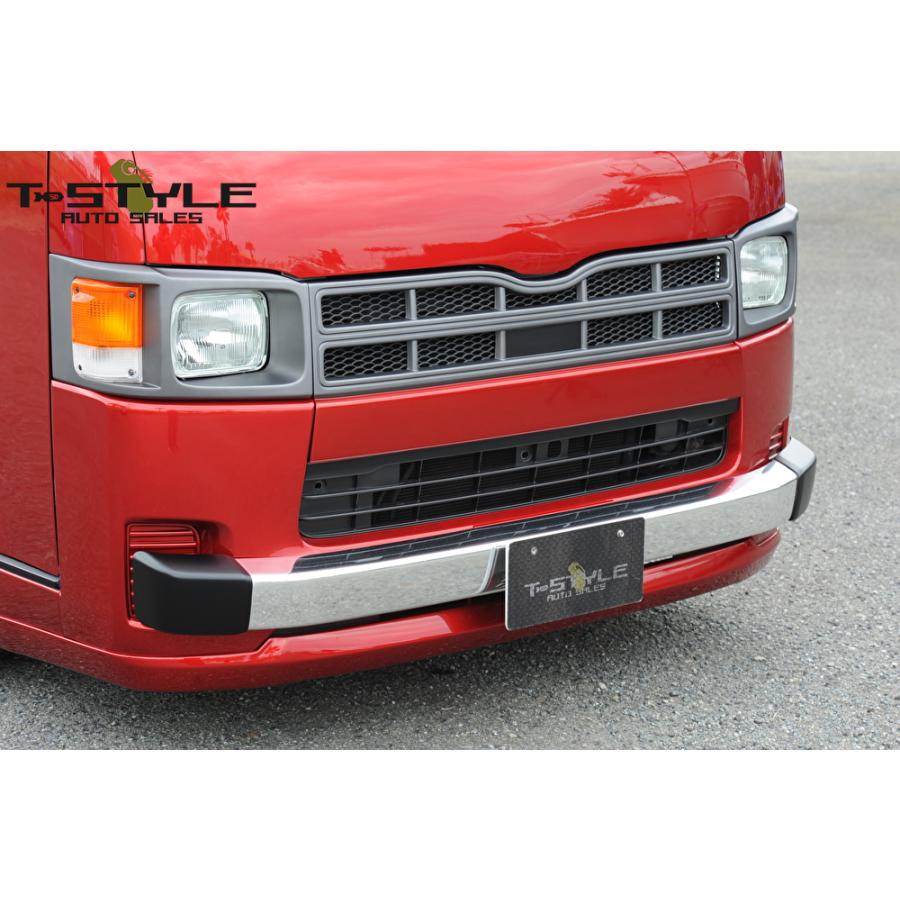 200系ハイエース標準ナローボディ専用 シャイアンバンパー未塗装 T