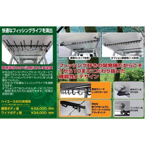 ユーアイビークル(UI-Vehicle)ロッドホルダー 追加オプション 200系