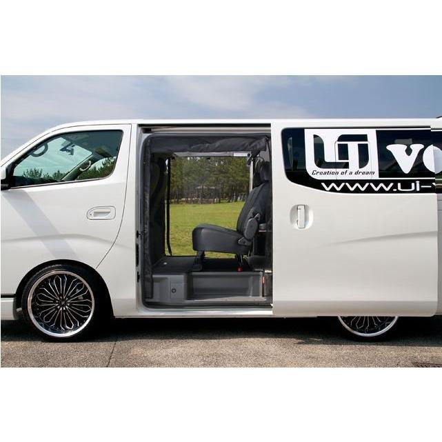 UI vehicle 防虫ネット キャラバン用　リア、助手席側まとめ売り ユーアイビークル(UI-Vehicle) NV350キャラバン プレミアムGX用 防虫