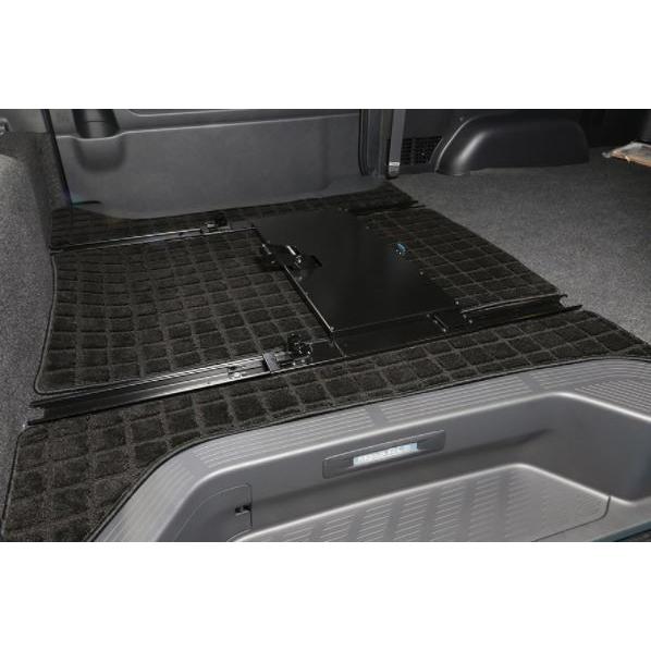 ユーアイビークル セカンドシートロングスライドレール専用マット 3pcs 