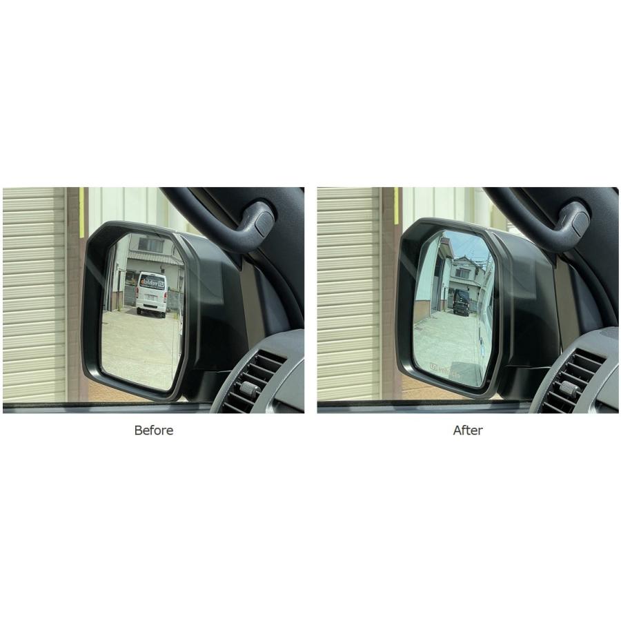 ユーアイビークル(ui-Vehicle) ワイドビューミラー 200系ハイエース【6 