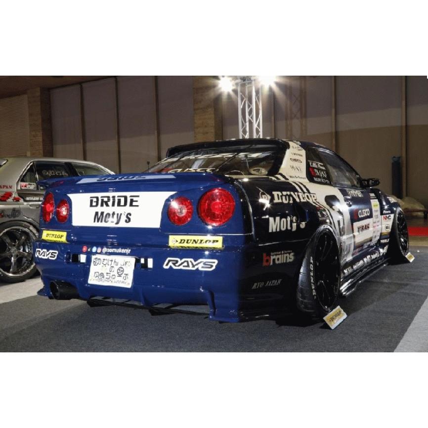 超スーパー幅広ワイドエアロシステムBODYKIT for2Dr R34スカイライン9P