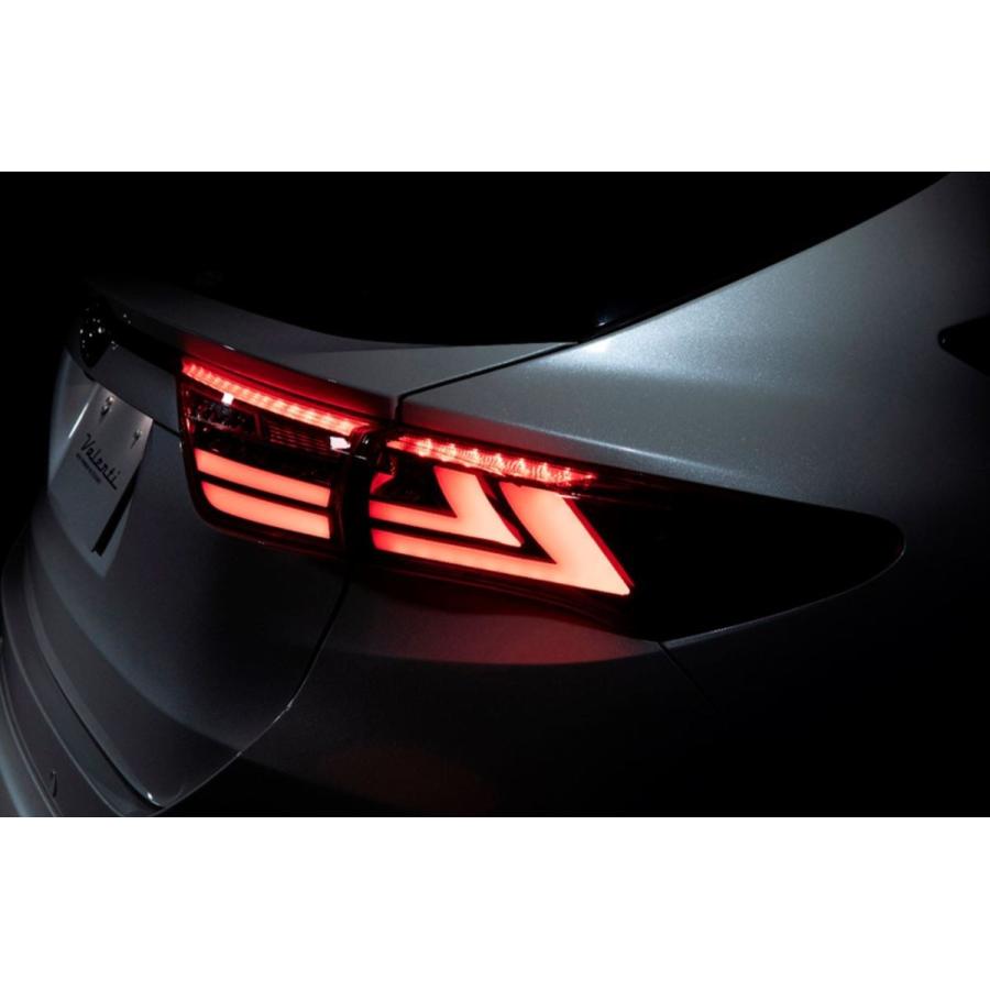 ヴァレンティ(VALENTI) ジュエルLEDテールREVO 【レッドレンズクローム】 60系ハリアー ZSU60/ASU60/AVU65 TT60HAR-HC-1の画像