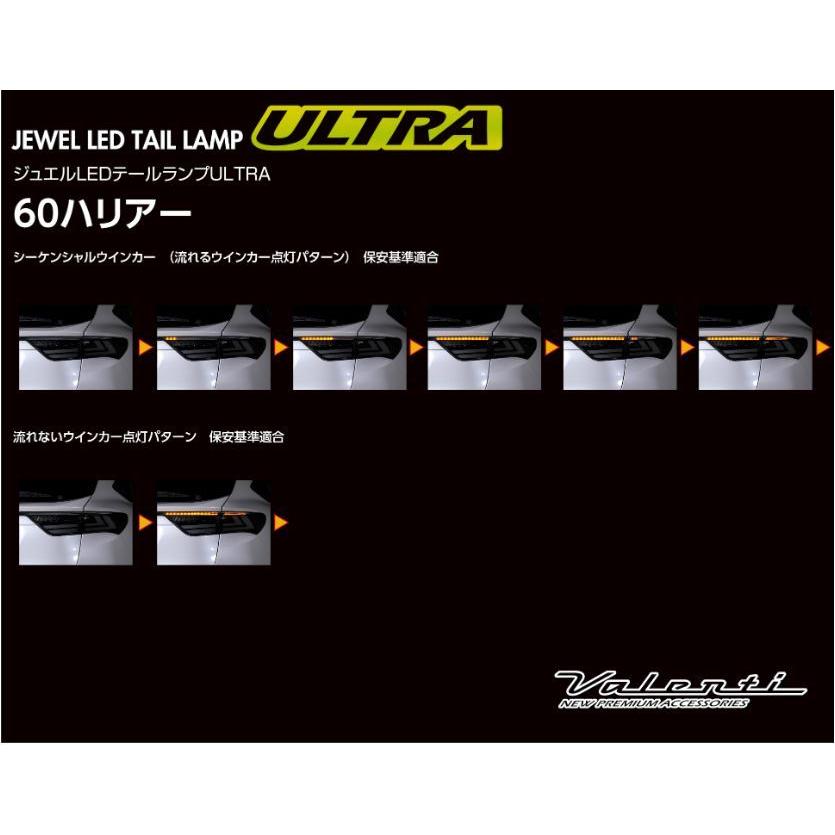 ヴァレンティ(VALENTI) ジュエルLEDテールランプ ウルトラ【レッド