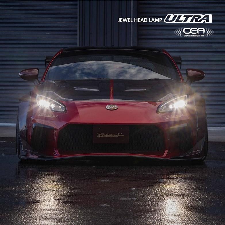 トヨタGR86/スバルBRZ(ZN8/ZD8)ジュエルヘッドランプウルトラ クリア