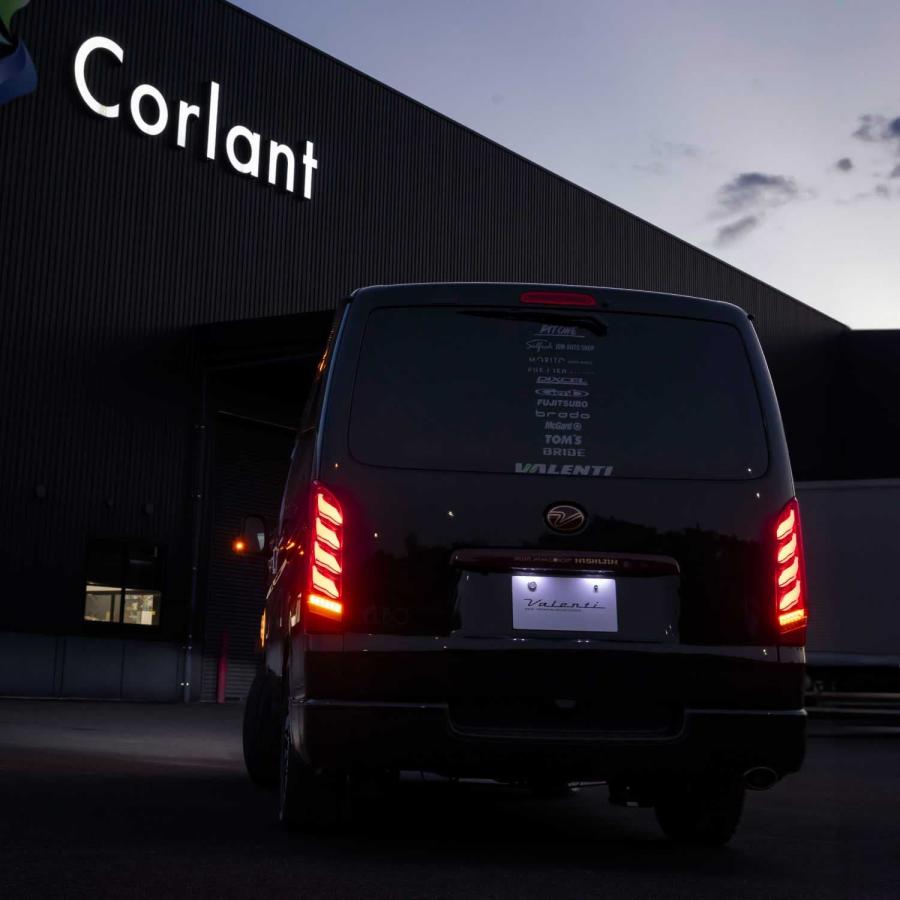 200系ハイエース ジュエルLEDテールレンズウルトラγ(ガンマ)レッド