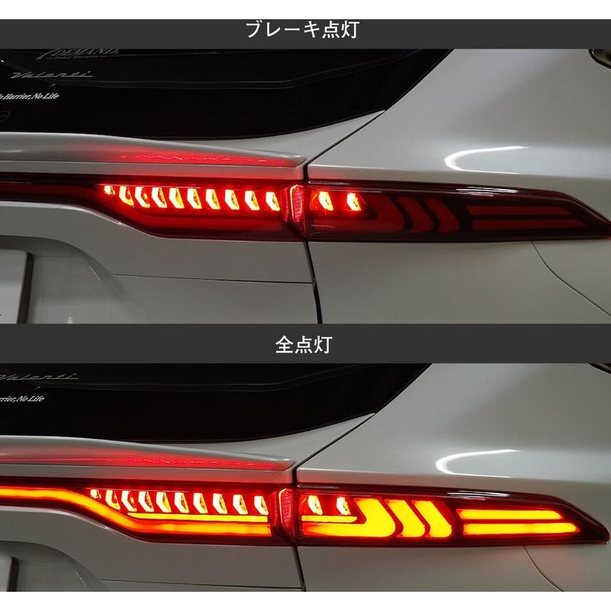 80系ハリアー ジュエルLEDテールランプULTRAタイプ2アッパー