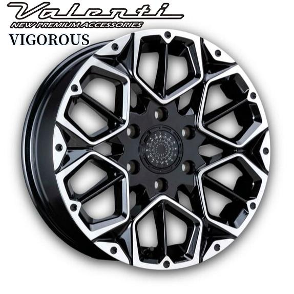 ヴァレンティ(Valenti)ヴィゴラス ブラック 17インチ【215/60R17