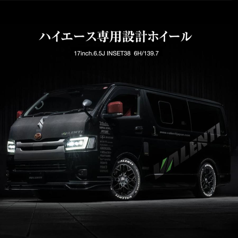 ヴァレンティ(Valenti)ヴィゴラス ブラック 17インチ【215/60R17
