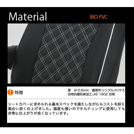 Clazzioシートカバー キルティングタイプ バモスホビオ : エスエイチ