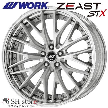 ZEAST 21インチ ホイールセット　WORK ワーク　極上　ホワイト希少 ZEAST 21インチ ホイールセット WORK ワーク 極上 ホワイト希少