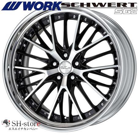 レクサスLS460タイヤホイールセットWORK(ワーク)シュヴァートSG2 21