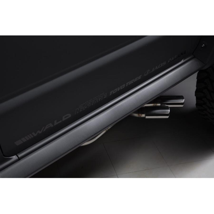 WALD(ヴァルド) ブラックバイソン DTM-SPORTS サイドマフラーオーバル