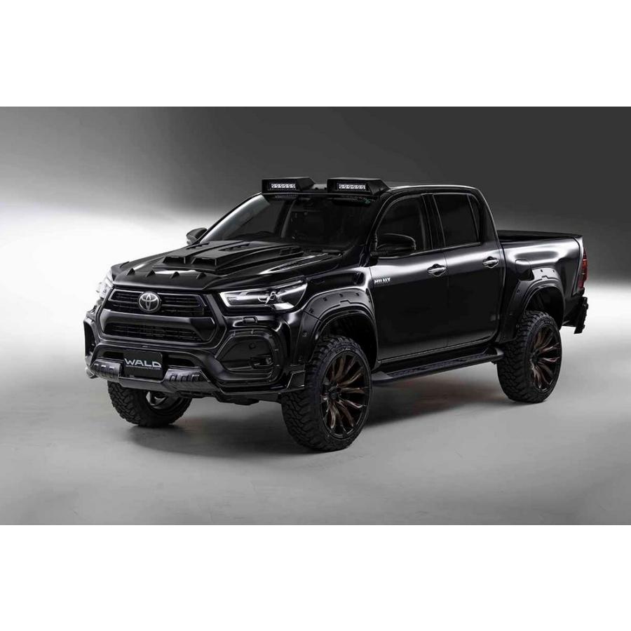 ヴァルド(WALD) ハイラックス GUN125 後期 スポーツライン ブラック