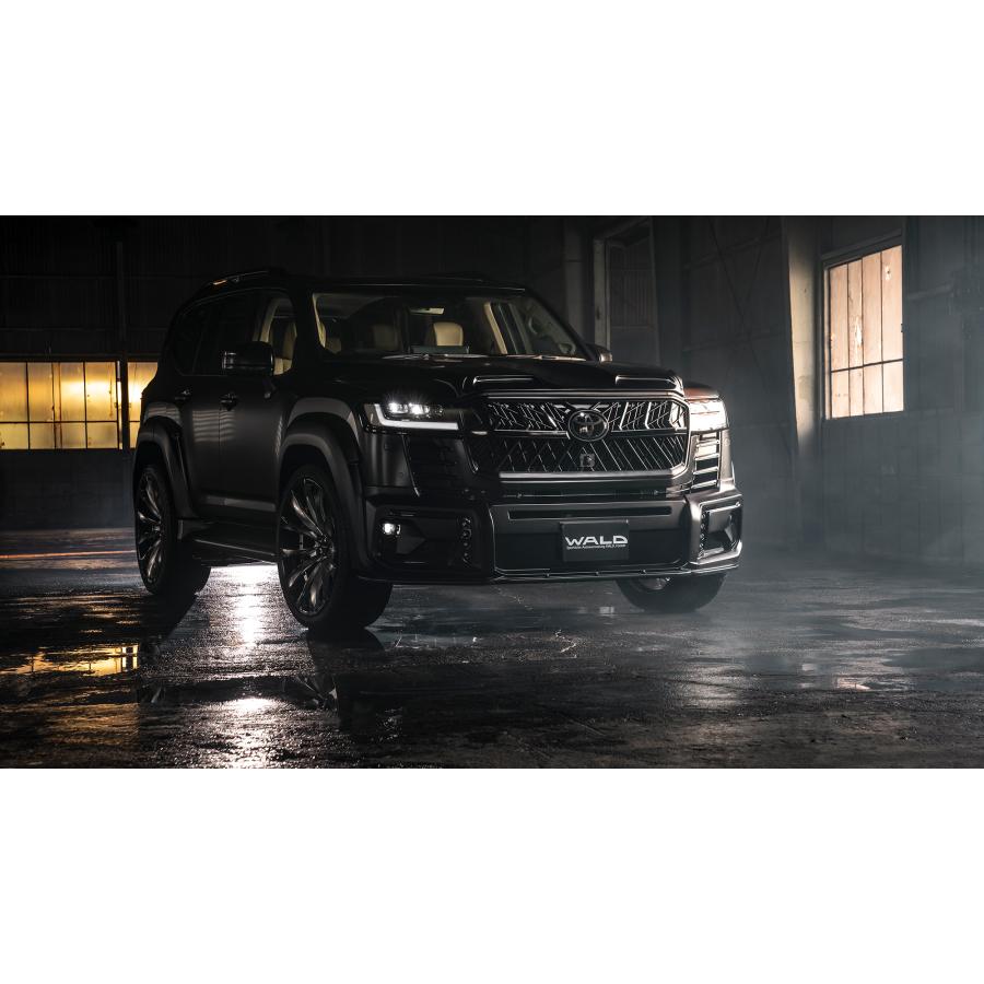 ヴァルド/WALD】フロントグリル未塗装 スポーツラインブラックバイソン