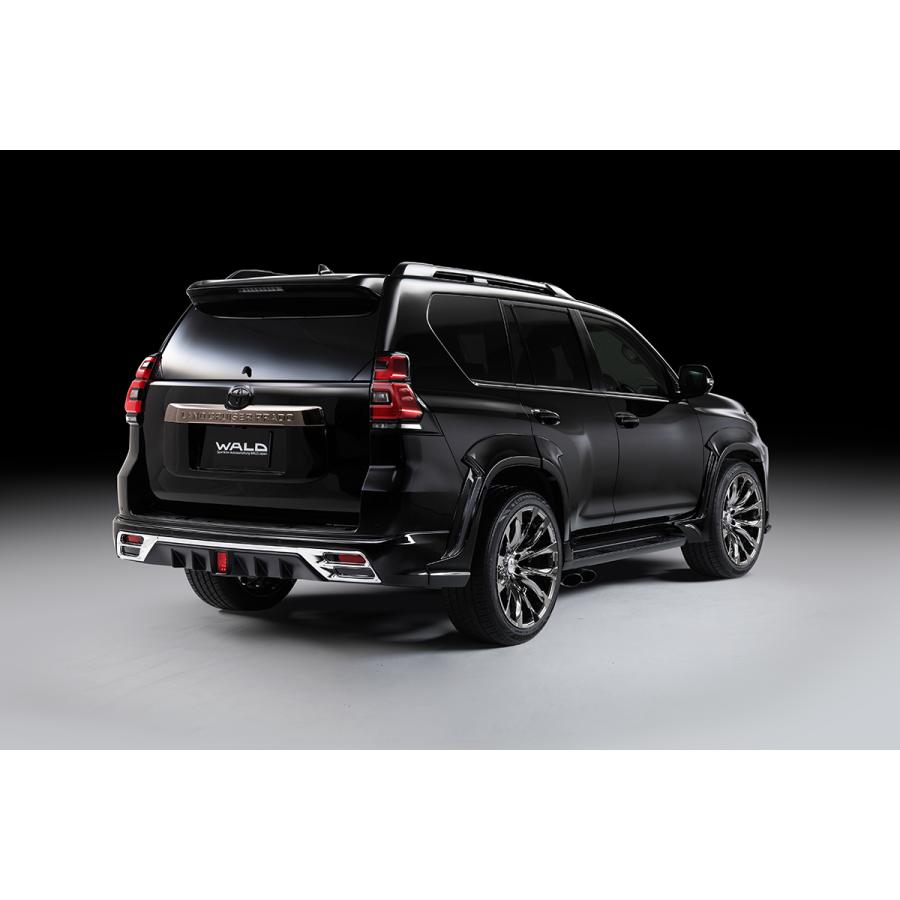 ヴァルド/WALD】 オーバーフェンダー未塗装 スポーツラインブラック